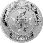 Pièce de monnaie en Argent 5 Euro g 31.1 (1 oz) Millésime 2023 KNIGHTS OF THE PAST
