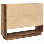 vidaXL Buffet Bois ancien 97 x 29 x 75 cm Bois d'ingénierie