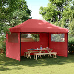 vidaXL Tente de fête Bordeaux 292 x 440 x 315 cm Tissu Oxford