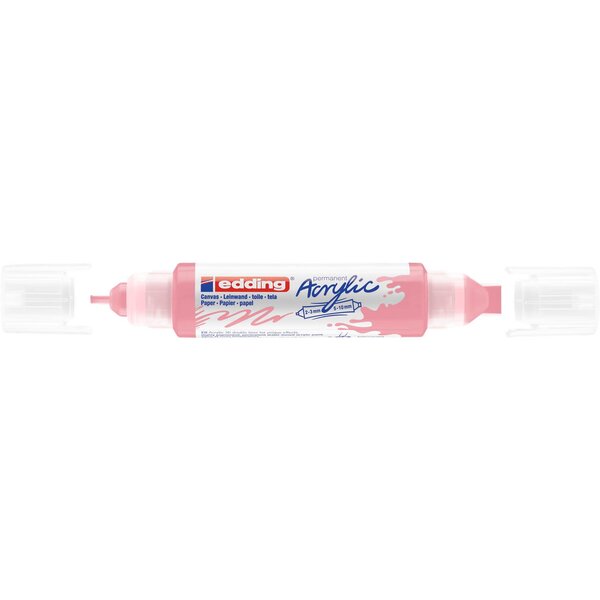 Marqueur acryl 3d dble pointe 5400 mauve chic 2-3 mm  5-10 mm EDDING