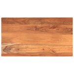 vidaXL Dessus de table 120x60x3 8cm rectangulaire bois massif d'acacia