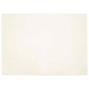 vidaXL Tapis en Fourrure Synthétique de Lapin Blanc 240 x 340 cm