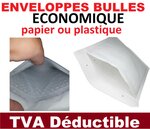 100 Enveloppe à bulles d'air PRO 100 x 165 pochettes matelassées - Très bonne qualité