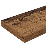 vidaXL Étagère à livres 4 Pièces Marron 100 x 10 x 1.5 cm