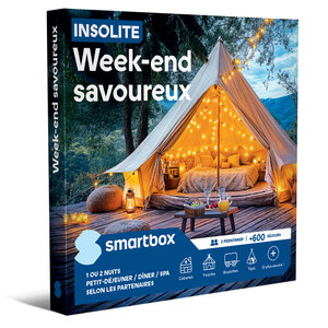 SMARTBOX - Coffret Cadeau Insolite - Week-end savoureux -  Séjour