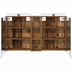 vidaXL Ensemble de Meubles de Salle de Bain 3 Pièces 120 x 14 5 x 70 cm
