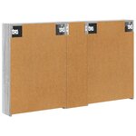 vidaXL Ensemble de Meubles de Salle de Bain 3 Pièces 120 x 14 5 x 70 cm