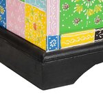 vidaXL Boîte de Rangement avec stockage Multicolore 60 x 40 x 40 cm
