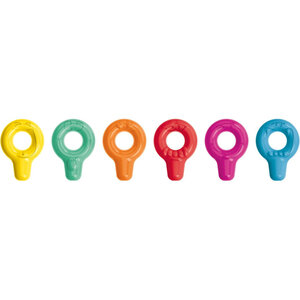 6 crayons de couleur - Craies en cire - Enfant - Bébé - dès 1 an - Maped - Color'peps