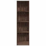 vidaXL Bibliothèque chêne marron 40x24x143 cm bois d'ingénierie