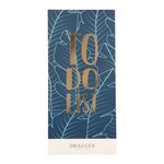 Bloc-notes - To Do List - Bleu - Draeger paris