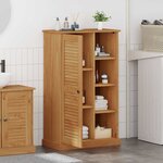 vidaXL Cabinet de salle de bain VIGO marron miel 67 5 x 34 x 110 cm
