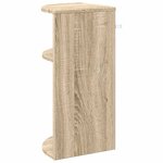 vidaXL Table d'appoint Chêne Sonoma 29 6 x 29 6 x 60 cm