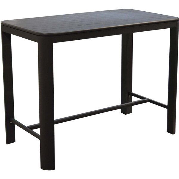 Table de bar en aluminium  eos 140 cm