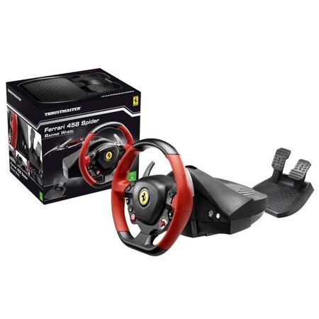 Thrustmaster volant ferrari 458 spider racing wheel - xbox one - La Poste