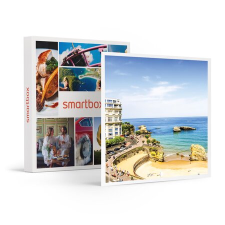 SMARTBOX - Coffret Cadeau Séjour de 2 jours en hôtel 4* avec journée de thalasso à Biarritz -  Séjour