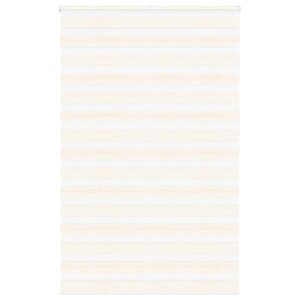 vidaXL Store zèbre beige marbré largeur du tissu 140 9 cm polyester