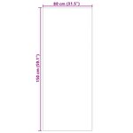 vidaXL Tapis de surface HUARTE Crème et Taupe 150 x 80 cm Polyester