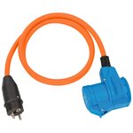 Brennenstuhl câble adaptateur de camping 1 5 m orange