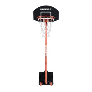 Hudora 71641 - Panier de basket-ball sur pied 205 avec ballon et pompe
