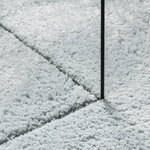 vidaXL Tapis HUARTE à poils courts doux et lavable bleu 200x200 cm