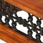 vidaXL Bureau avec tiroir 110x50x76 cm bois d'acacia solide