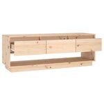 vidaXL Meuble TV 110 5x34x40 cm Bois de pin massif