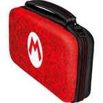 PDP Sacoche Deluxe M Mario Pour Nintendo Switch - Rouge et Blanche - Licence Officielle