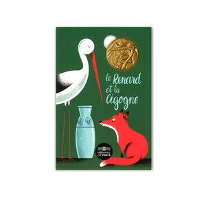 Jean de La Fontaine – 400ème anniversaire Cartelette Fable - Le Renard et la Cigogne