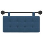 vidaXL Tête de lit suspendue Tissu