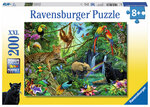 Puzzle 200 p xxl - animaux de la jungle