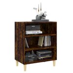vidaXL Buffet chêne fumé 57x35x70 cm bois d'ingénierie