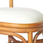 vidaXL Chaises à manger lot de 2 marron clair Lin