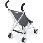Bayer Chic 2000 601-76 - Mini-Buggy ROMA jean gris pour poupée