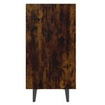 vidaXL Buffet Chêne fumé 103 5x35x70 cm Bois d'ingénierie