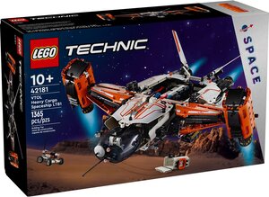 LEGO Technic - Vaisseau Spatial Cargo VTOL LT81 (42181) : Aventure Spatiale pour Enfants de 10 Ans et Plus