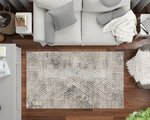 Tapis de salon FISUN 200 x 300 cm - Beige