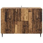 vidaXL Buffet Bois ancien 89 x 34 5 x 62 cm Bois d'ingénierie