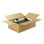 Carton d'emballage 25 x 25 x 10 cm - Simple cannelure