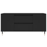 vidaXL Table basse noir 102x44 5x50 cm bois d'ingénierie