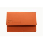 Chemise Poche Recyclé 285g Fc - Orange - X 50 - Exacompta