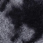 vidaXL Tapis Shaggy à poils longs NAVARRA gris foncé 160x160 cm