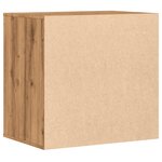 vidaXL Commode d'angle chêne artisanal 60x41x58 cm bois d'ingénierie