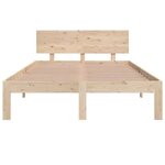vidaXL Cadre de lit sans matelas 120x190 cm
