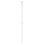 vidaXL Tête de lit métal blanc 160 cm