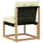 vidaXL Sofa de milieu extérieur
