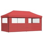 vidaXL Tente de fête Bordeaux 292 x 580 x 315 cm Tissu Oxford