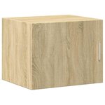 vidaXL Armoire de rangement mince chêne sonoma 50x42 5x225 cm