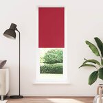 vidaXL Store enrouleur occultant rouge largeur du tissu 65 7 cm