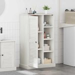 vidaXL Cabinet de salle de bain VIGO Blanc 67 5 x 34 x 110 cm